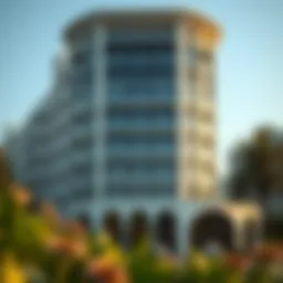 Stunning architectural façade of Binghatti House