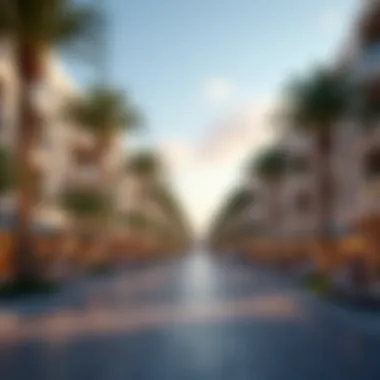 Vibrant Community of Tecom A vibrant depiction of the Tecom area, showcasing its appeal to expatriates and investors.