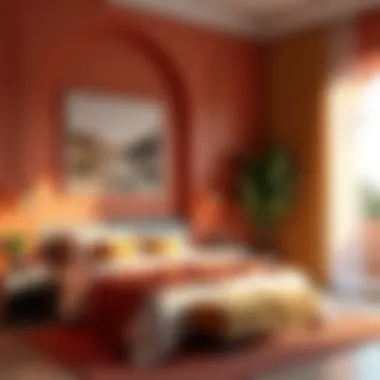 A Cozy Retreat in Satwa Cozy hotel room in Satwa with vibrant decor
