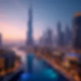 Vibrant Dubai Skyline