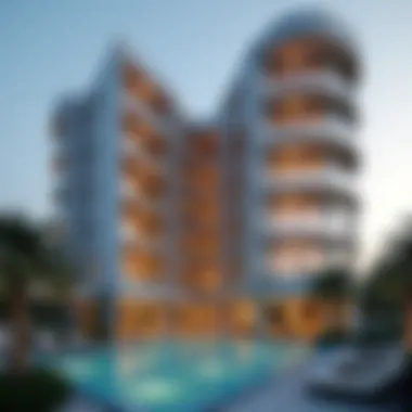 Architectural Elegance of Noor Residence Stunning view of Noor Residence showcasing its architectural elegance