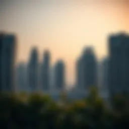 Stunning skyline view of Dubai showcasing luxury condos