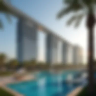 Stunning architectural design of Rixos Dubai Island