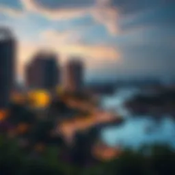 Beautiful landscape view of Sobha Hartland Creek Vistas