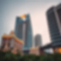 Stunning architectural view of the Zubaidi Building showcasing its unique design